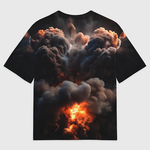 Мужская футболка оверсайз Юрий Клинских Сектор газа / 3D-принт – фото 2