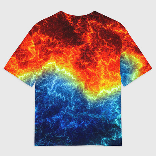 Мужская футболка оверсайз Сектор газа Юрий Хой / 3D-принт – фото 2