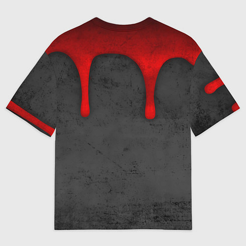 Мужская футболка оверсайз Сектор газа - рок жив / 3D-принт – фото 2