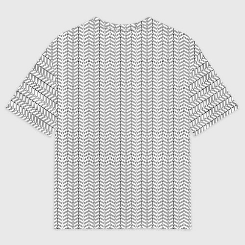 Мужская футболка оверсайз Протектор / 3D-принт – фото 2