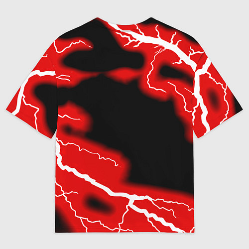 Мужская футболка оверсайз NBA шторм / 3D-принт – фото 2