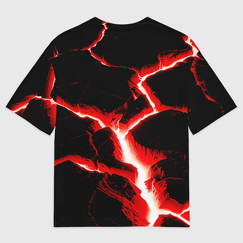 Мужская футболка оверсайз The rift / 3D-принт – фото 2