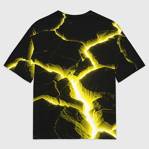 Мужская футболка оверсайз The rift / 3D-принт – фото 2