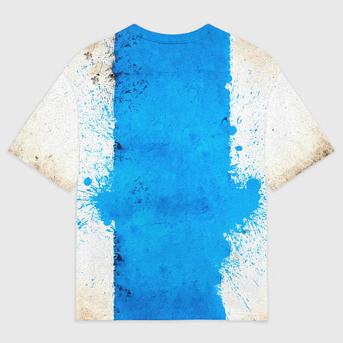 Мужская футболка оверсайз Самокат с сиденьем / 3D-принт – фото 2