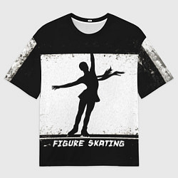 Футболка оверсайз мужская Figure skating, цвет: 3D-принт