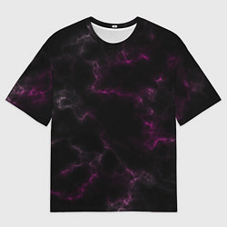 Мужская футболка оверсайз Black pink