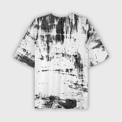 Мужская футболка оверсайз Color black and white / 3D-принт – фото 2