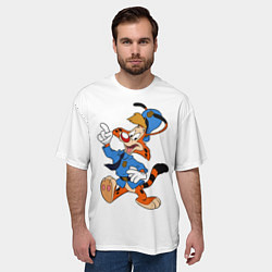 Футболка оверсайз мужская Bonkers D Bobcat, цвет: 3D-принт — фото 2