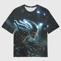 Футболка оверсайз мужская Чужой космос, цвет: 3D-принт
