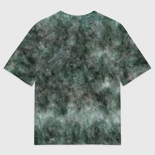 Мужская футболка оверсайз Две горящие свечи в темноте / 3D-принт – фото 2