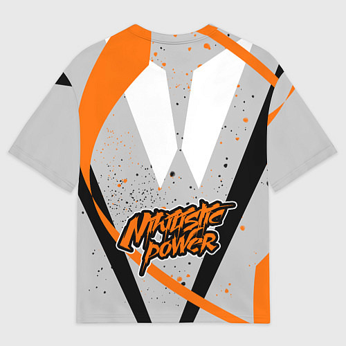 Мужская футболка оверсайз Сила нигилизма Фридрих Ницше / 3D-принт – фото 2