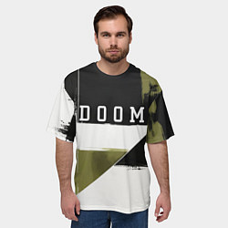Футболка оверсайз мужская Doom The Dark Ages, цвет: 3D-принт — фото 2
