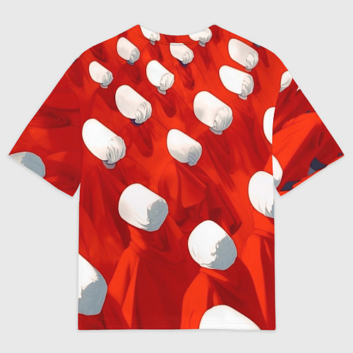 Мужская футболка оверсайз Рассказ служанки / 3D-принт – фото 2