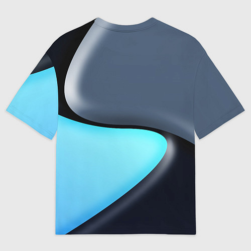 Мужская футболка оверсайз Разноцветный / 3D-принт – фото 2