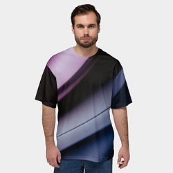 Футболка оверсайз мужская Multicoloured, цвет: 3D-принт — фото 2