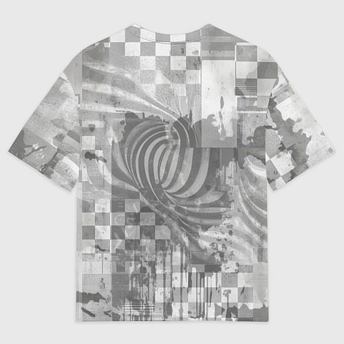 Мужская футболка оверсайз Фенек в балахоне / 3D-принт – фото 2