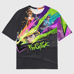 Мужская футболка оверсайз Fragpunk