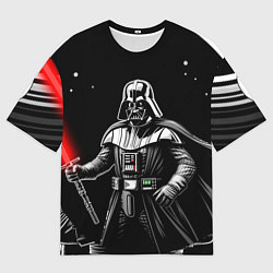 Мужская футболка оверсайз Дарт вейдер звездные войны
