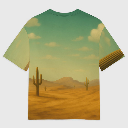 Мужская футболка оверсайз Лирили ларила мем / 3D-принт – фото 2