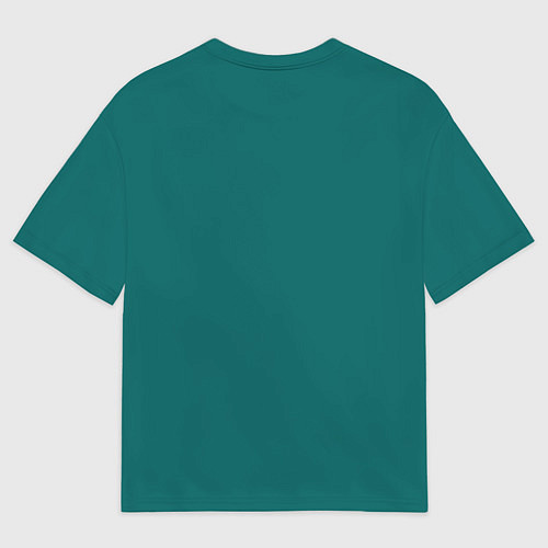 Мужская футболка оверсайз Бокс Русский медвдь / 3D-принт – фото 2