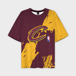 Мужская футболка оверсайз Cleveland Cavaliers NBA team
