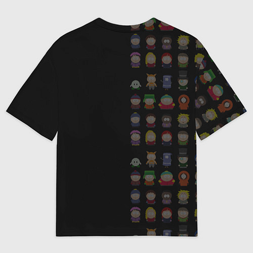 Мужская футболка оверсайз Южного парка Кенни / 3D-принт – фото 2