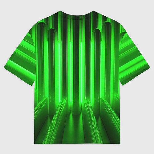 Мужская футболка оверсайз Билли Айлиш космический костюм / 3D-принт – фото 2