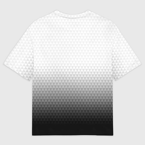 Мужская футболка оверсайз Вашингтон Кэпиталз - градиент / 3D-принт – фото 2