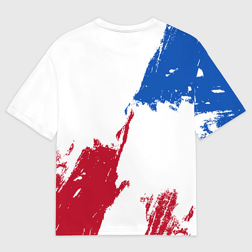 Мужская футболка оверсайз Колорадо Эвеланш - брызги красок / 3D-принт – фото 2