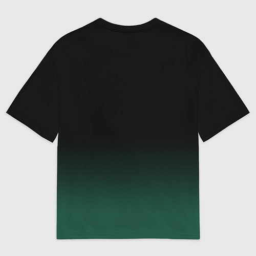 Мужская футболка оверсайз Миннесота Уайлд - градиент / 3D-принт – фото 2