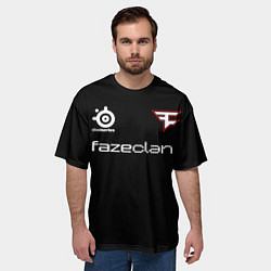 Футболка оверсайз мужская FaZe Clan - S1mple 007, цвет: 3D-принт — фото 2