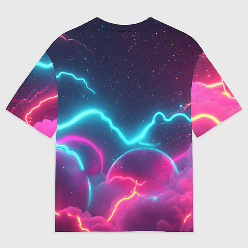 Мужская футболка оверсайз Bones в образе супергероя / 3D-принт – фото 2