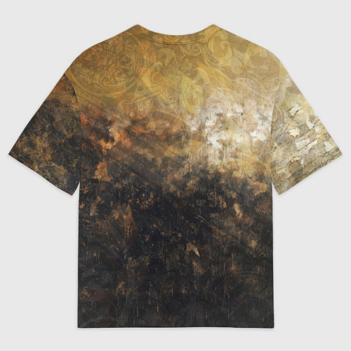 Мужская футболка оверсайз Воин Гатц в броне / 3D-принт – фото 2