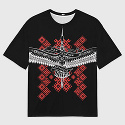 Футболка оверсайз мужская Моя Родина Беларусь, цвет: 3D-принт