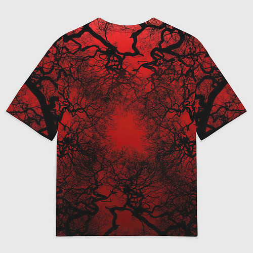 Мужская футболка оверсайз Кукла Вуду Bones / 3D-принт – фото 2