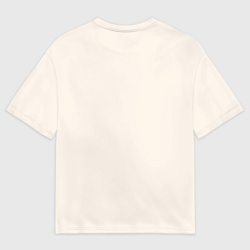 Мужская футболка оверсайз Что хотел сказать автор / 3D-принт – фото 2