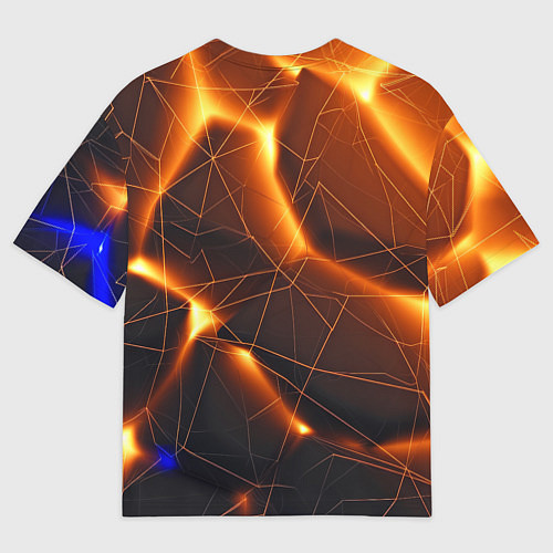 Мужская футболка оверсайз Bones лого в уличном стиле / 3D-принт – фото 2