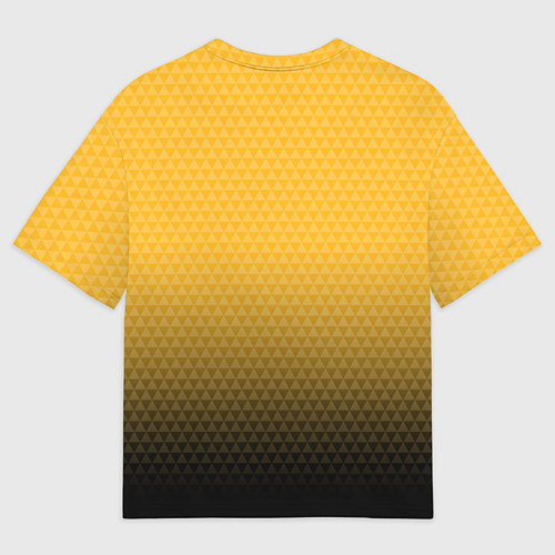 Мужская футболка оверсайз Сент Луис Блюз - желтый градиент / 3D-принт – фото 2
