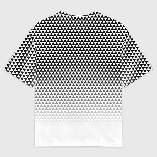 Мужская футболка оверсайз Сент Луис Блюз - белый градиент / 3D-принт – фото 2