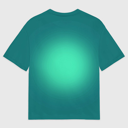 Мужская футболка оверсайз Croco cub is a cool skateboarder / 3D-принт – фото 2