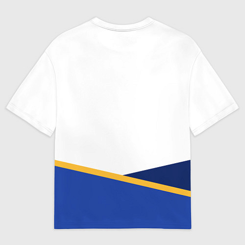 Мужская футболка оверсайз Golden State Warriors - NBA / 3D-принт – фото 2