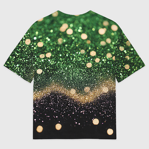 Мужская футболка оверсайз Lana Del Rey играет на гитаре / 3D-принт – фото 2