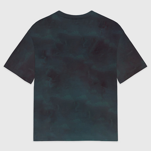 Мужская футболка оверсайз The Witcher логотип / 3D-принт – фото 2