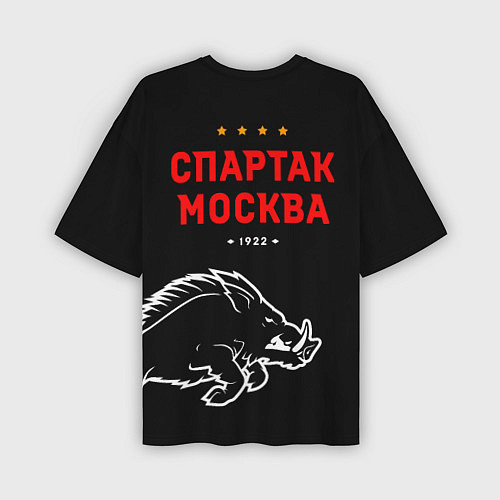 Мужская футболка оверсайз Спартак Москва 1922 / 3D-принт – фото 2