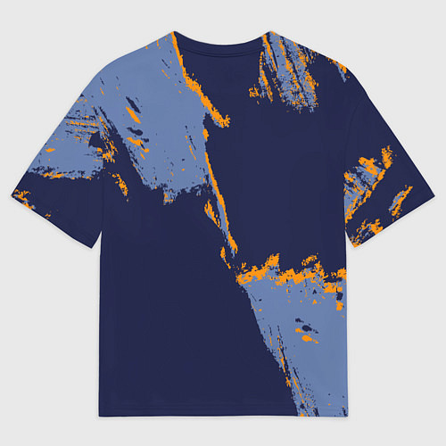 Мужская футболка оверсайз Мемфис Гриззлис - логотип команды / 3D-принт – фото 2