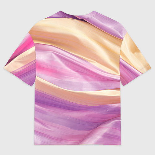 Мужская футболка оверсайз Lana Del Rey поет в микрофон / 3D-принт – фото 2