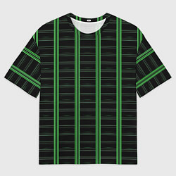 Футболка оверсайз мужская Color black cage, цвет: 3D-принт