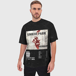 Футболка оверсайз мужская Linkin Park, Hybrid Theory, цвет: 3D-принт — фото 2