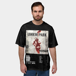 Футболка оверсайз мужская Linkin Park, Hybrid Theory, цвет: 3D-принт — фото 2
