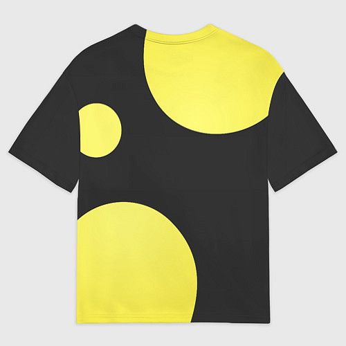 Мужская футболка оверсайз Лава лампа макро баланс абстракция / 3D-принт – фото 2